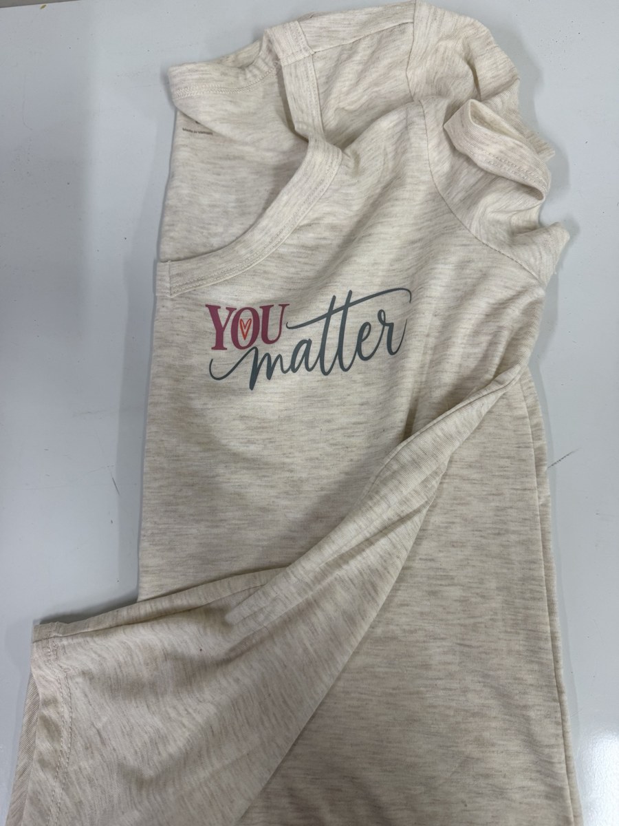 You Matter sleeve detail