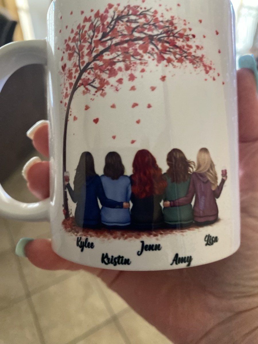 Personalized friendship mug